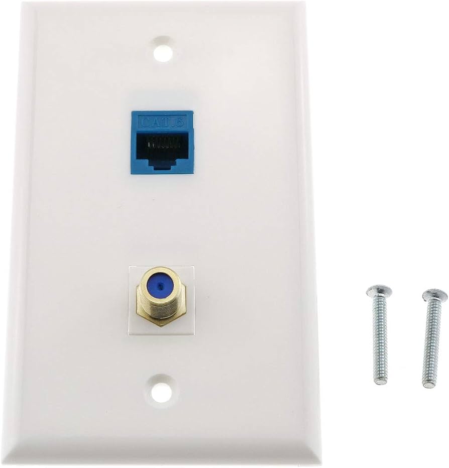 1-Port CAT6 RJ45 Surface Mount Box