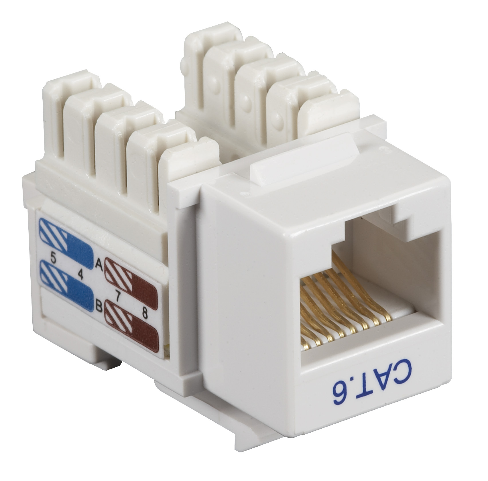 Cat6 RJ45 UTP Keystone Jack