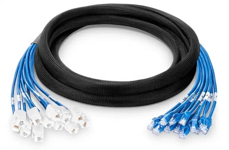 Cat5e UTP Plug-to-Jack Trunk 10ft