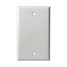 Wall Plate Blank – Single Gang