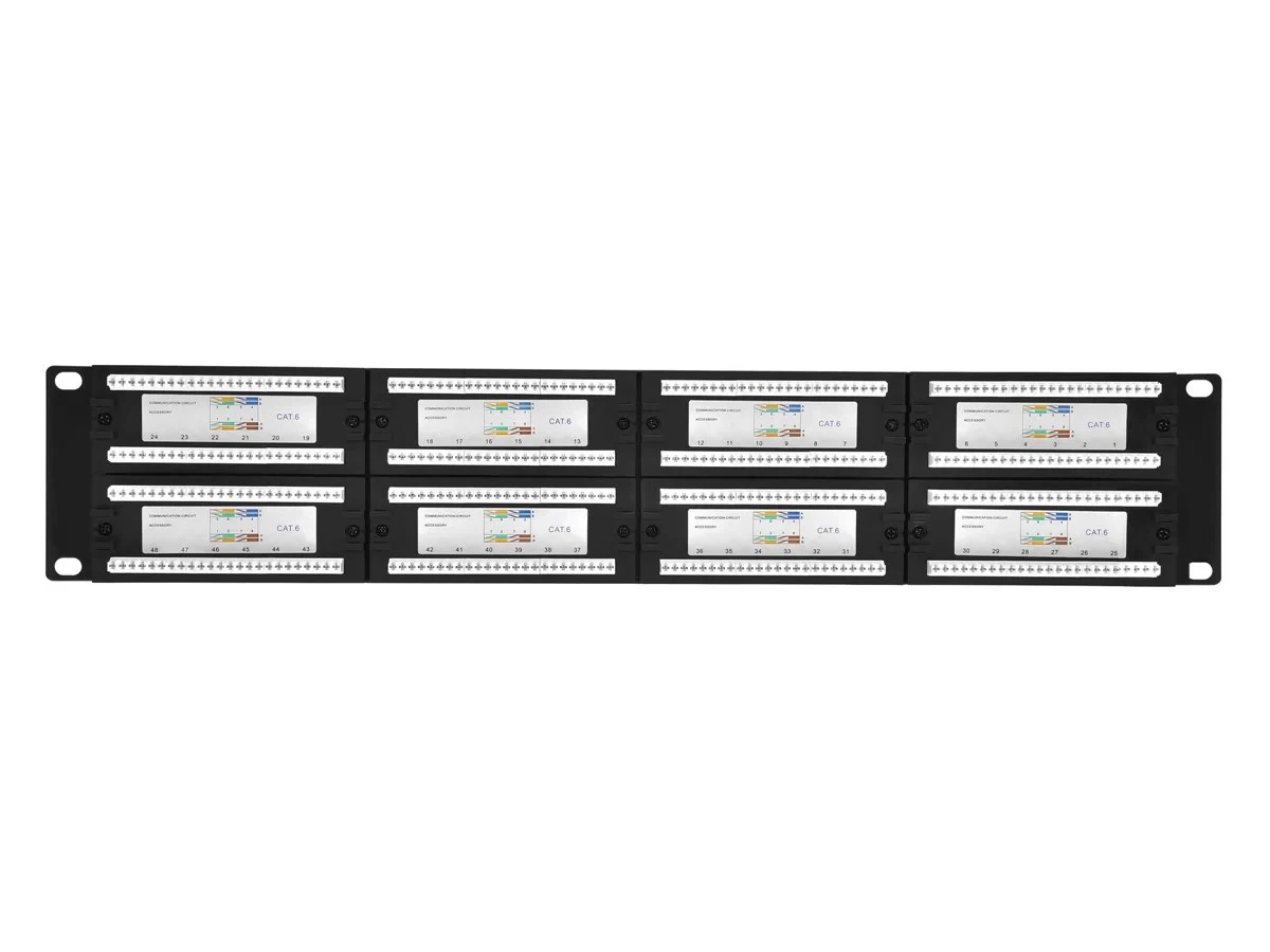 Patch Panel 48 Ports Cat6 – Thumbnail 1