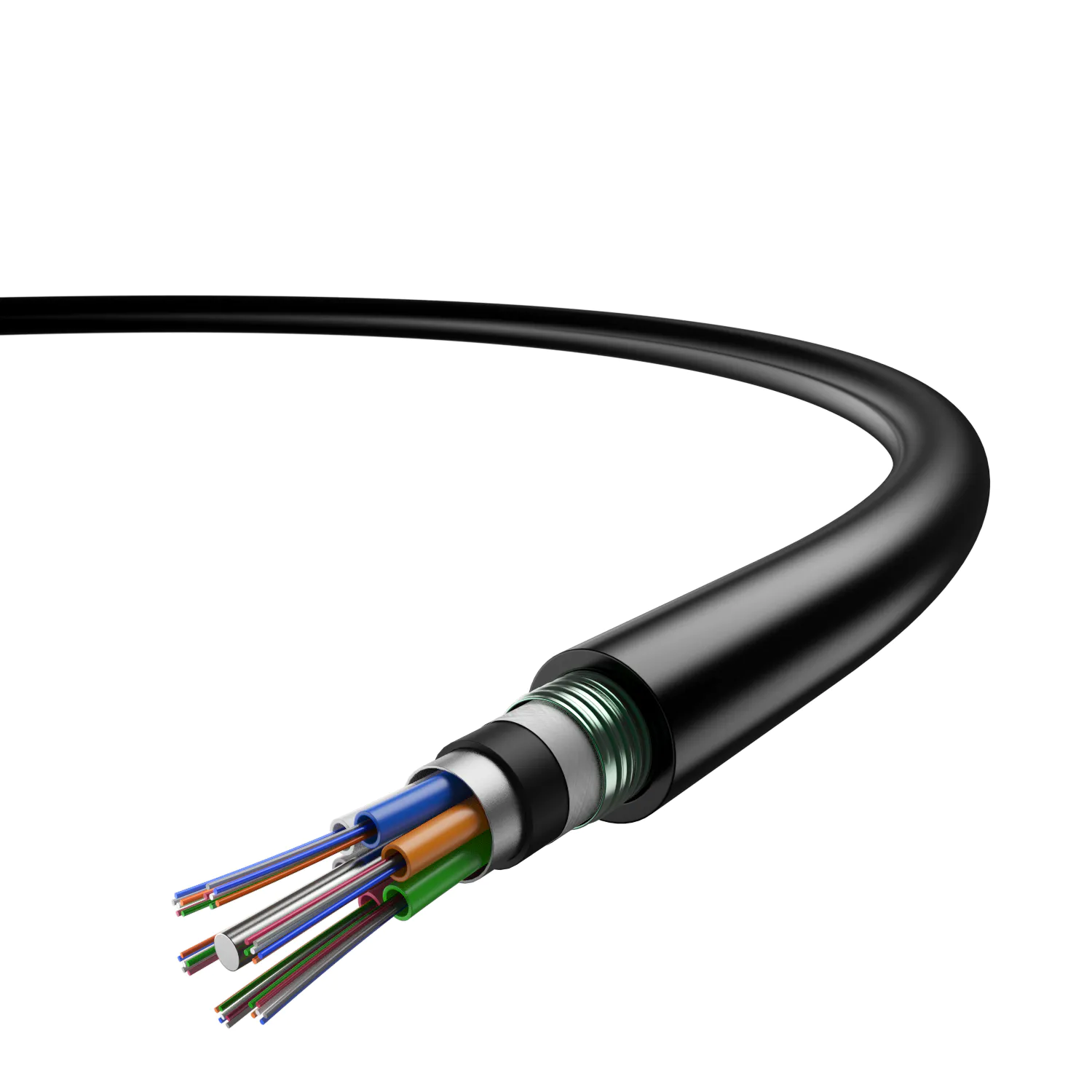 Double Jacket Armoured Fiber Cable