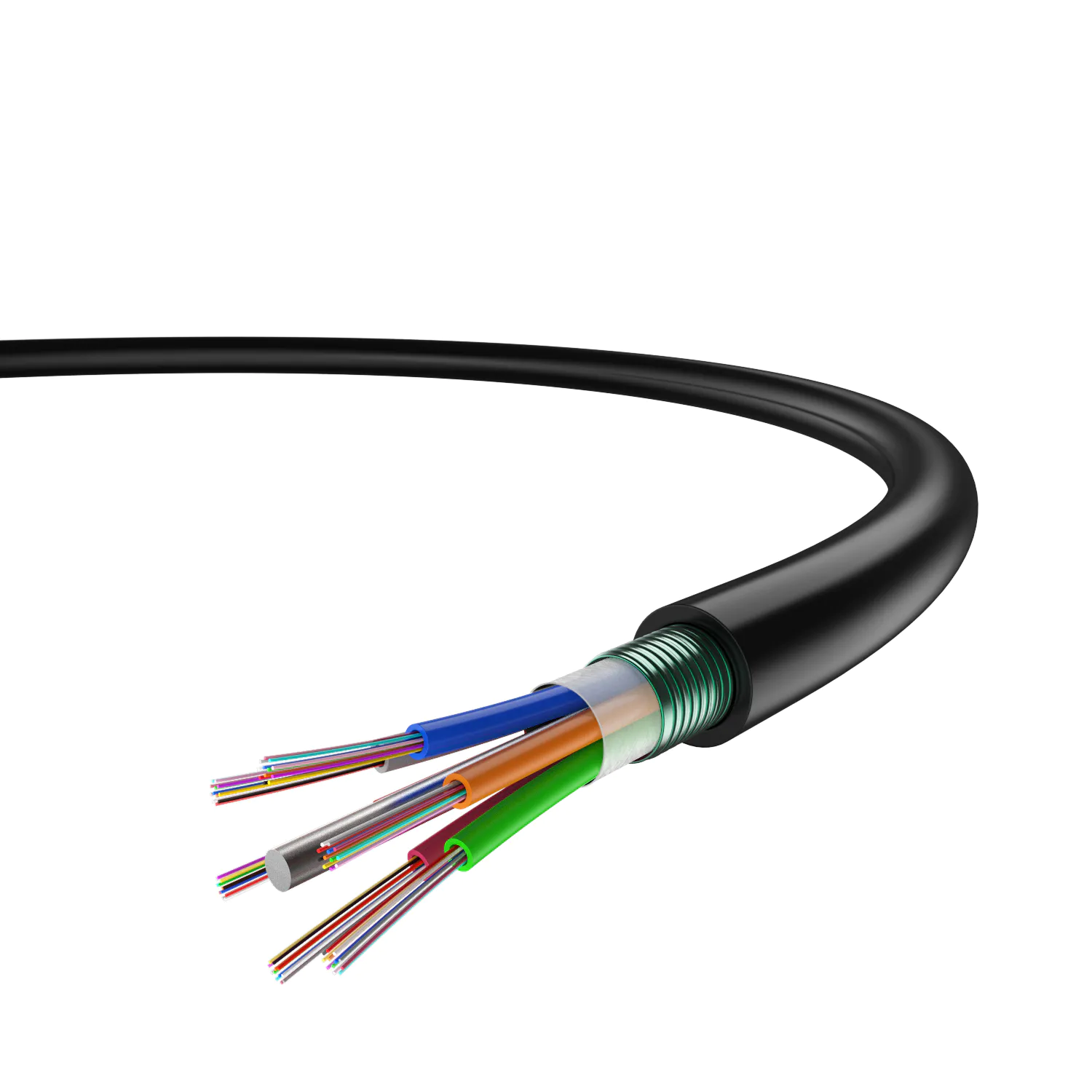 GFRP CSM PSP Fiber Cable