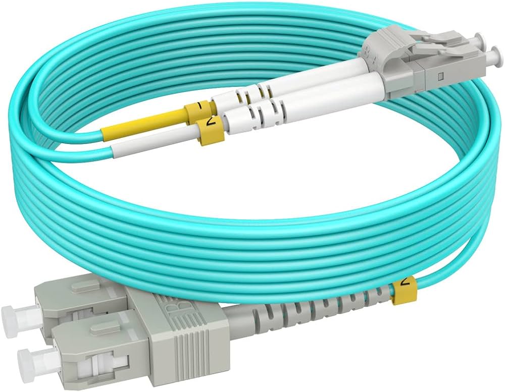 SC-LC OM3 Duplex Patch Cord