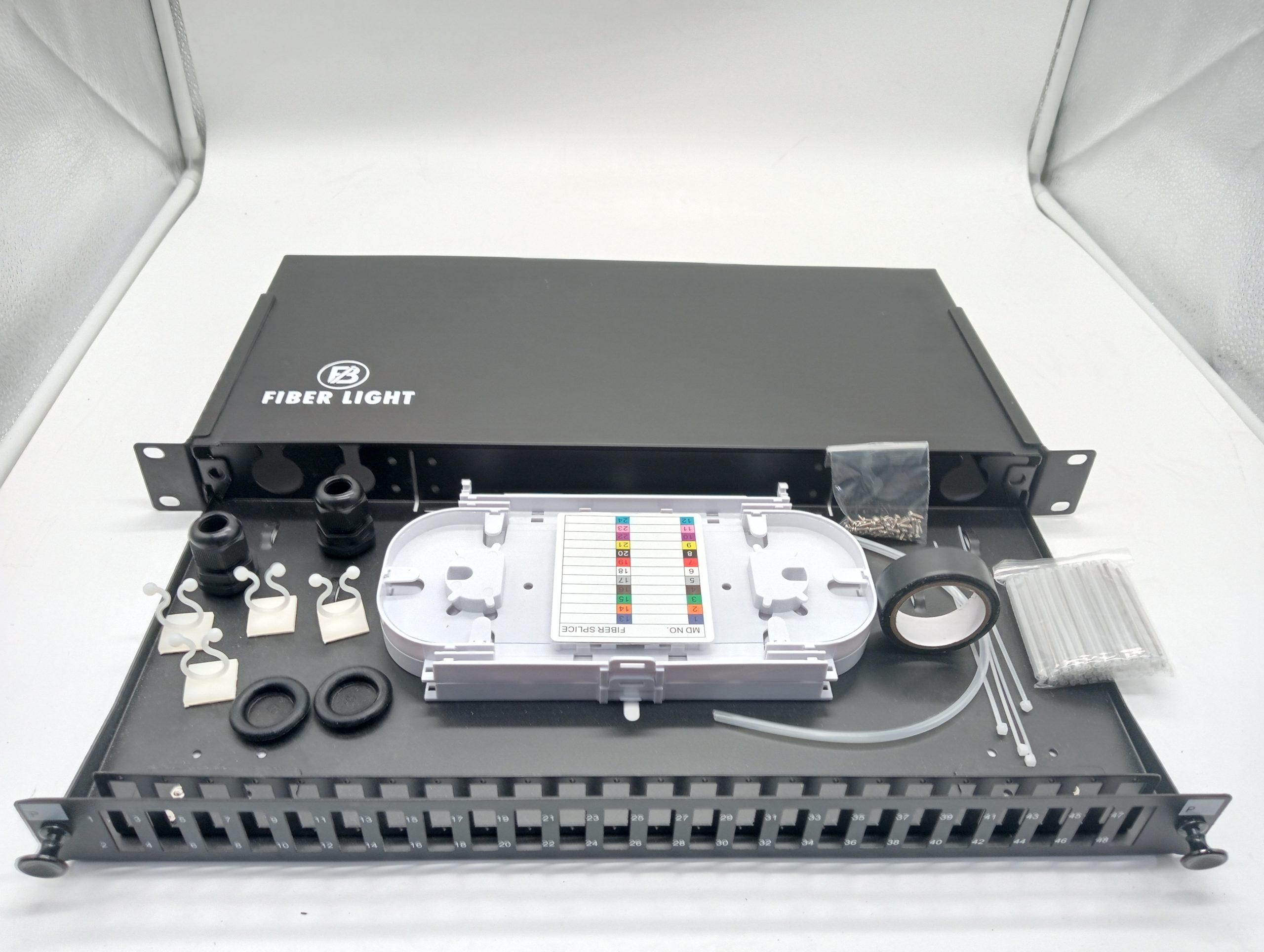 Fiber Optic Economical Rack Mount Distribution Frame ODF-EC-DX