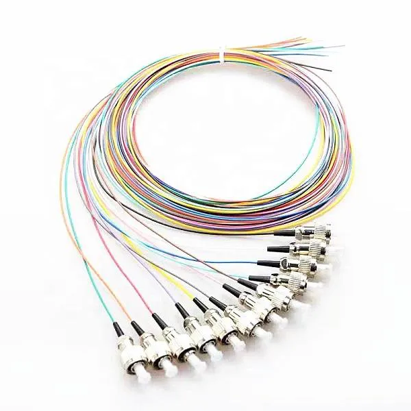 FLOFPTSCG7102 SC UPC Single Mode Fiber Optic Pigtail 12 Fiber ITU-T G657A1