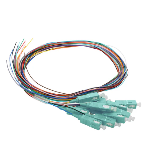 FLOFPTSCG7102 SC UPC Single Mode Fiber Optic Pigtail 12 Fiber ITU-T G657A1