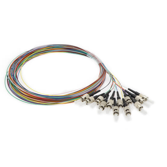 FLOFPTSTG7102 SC UPC Single Mode Fiber Optic Pigtail 12 Fiber ITU-T G657A1