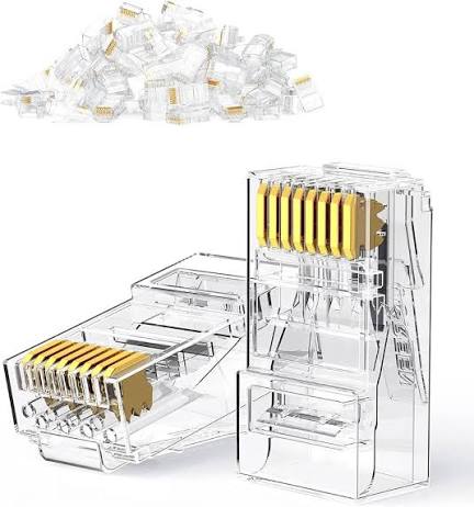 Cat6 RJ45 Unshielded Standard Modular Plugs